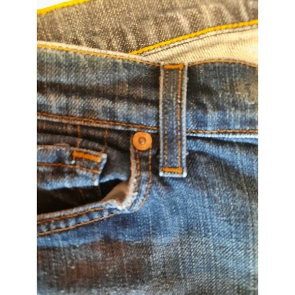 Jeans 7 For All Mankind Bootcut Denim  New York Size 29 Style U075080U - Picture 3 of 11